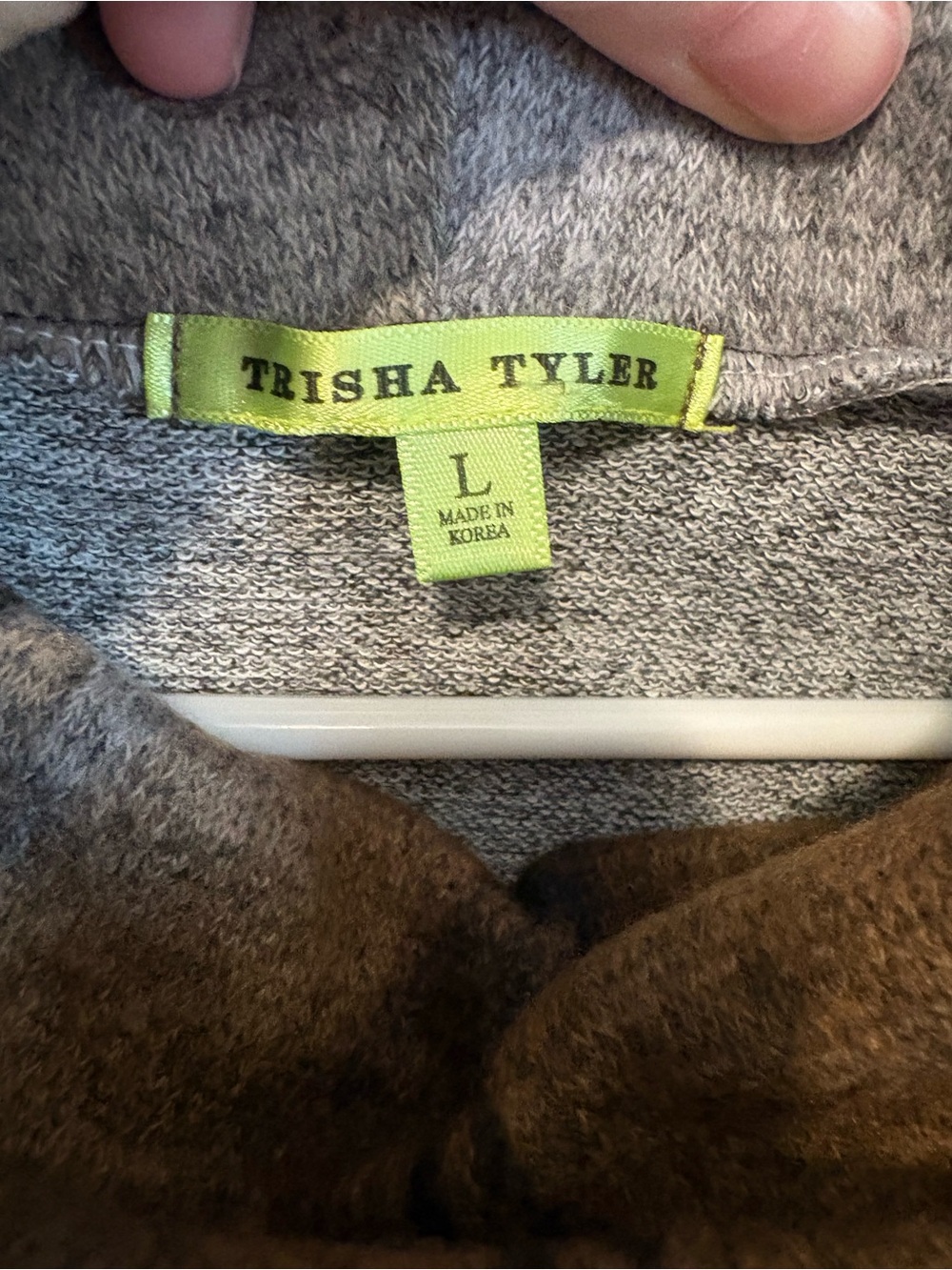Trisha Tyler Mixed Print Cowl Neck Tunic Sweater - Large - Picture 2 of 5